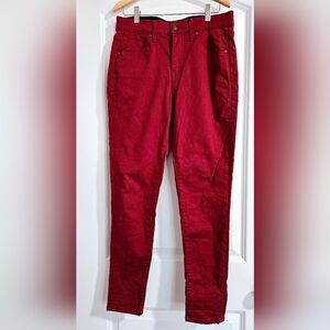 LuLaRoe Dark Red Denim Jeans